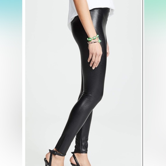 commando Women's Perfect Control Faux Leather Leggings NEVER WORN - Picture 4 of 5